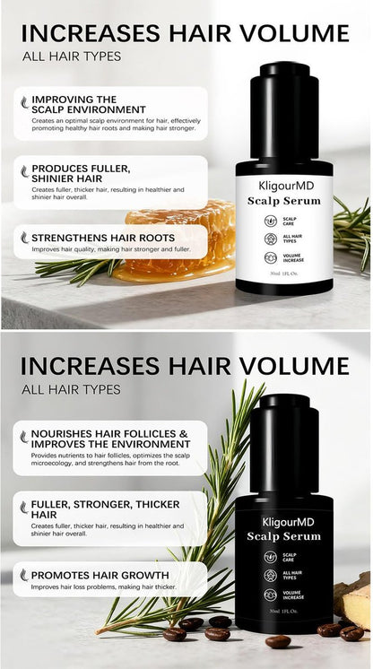 Official Hair Serum Bundle – Thinning Hair Treatment with Plant-Based Actives, Prevention & Treatment Scalp Serum for Men & Women, Reduces Hair Fall (2 x 1 Fl Oz) Avelisse