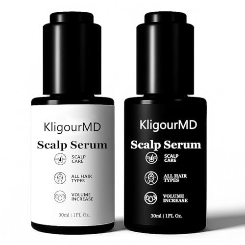 Official Hair Serum Bundle – Thinning Hair Treatment with Plant-Based Actives, Prevention & Treatment Scalp Serum for Men & Women, Reduces Hair Fall (2 x 1 Fl Oz) Avelisse