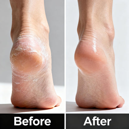 UZOQPAIZF Professional Callus Remover for Feet & Foot File - Gentle on Skin, Pedicure Tool for Hard Skin, Rough & Cracked Heels - Wet/Dry Use Foot Scraper & Dead Skin Remover