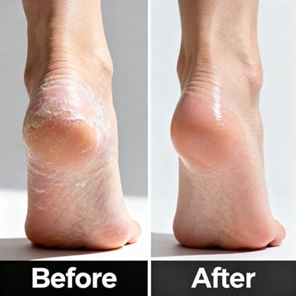 UZOQPAIZF Professional Callus Remover for Feet & Foot File - Gentle on Skin, Pedicure Tool for Hard Skin, Rough & Cracked Heels - Wet/Dry Use Foot Scraper & Dead Skin Remover