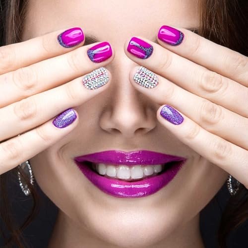 HMROPE 3 Pack Crystal Glass Nail File with Case - Professional Nano Glass Nail Files for Natural Nails, Etched Double-Sided Fingernail Files, Manicure Salon Nail Care for Women and Men - görsel 4
