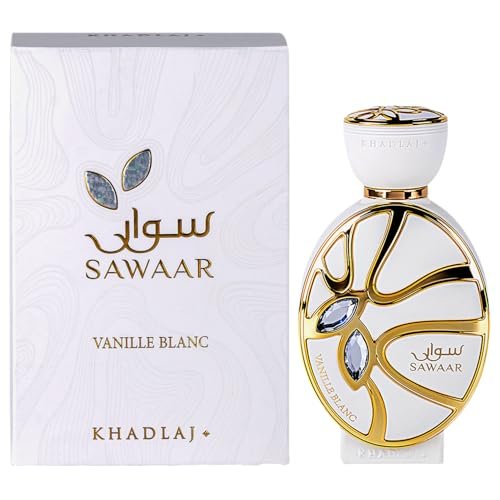 Khadlaj Sawaar Vanille Blanc – Extrait de Parfum 100 ml – Vanilla, Sweet, Woody Unisex Fragrance Avelisse