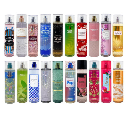 Bath & Body Works 3-Pack Assorted Fine Fragrance Mist Gift Bundle - 10.67 Fl Oz Total Avelisse