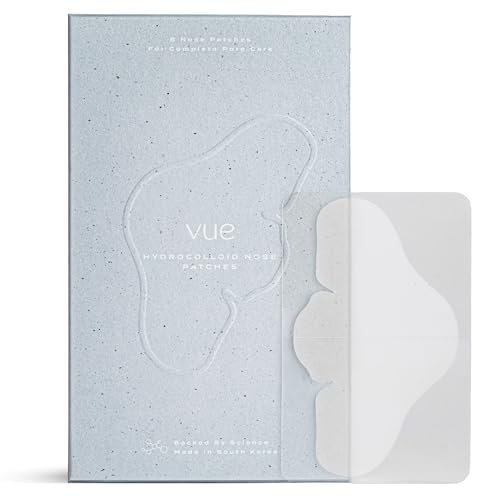Vue Hydrocolloid Nose Patches - Nose Pore Strips for Blackheads, Sebum and Oil Control, Gentle for All Skin Types (8-Count) - görsel 2