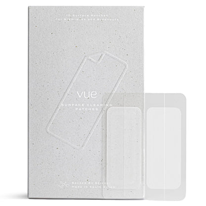 Vue Surface Clearing Patches - Large Pimple Patches for Face & Body, Hydrocolloid Acne Patch for Clusters, Breakouts and Oil Control, Gentle for Sensitive Skin (10-Count) Avelisse