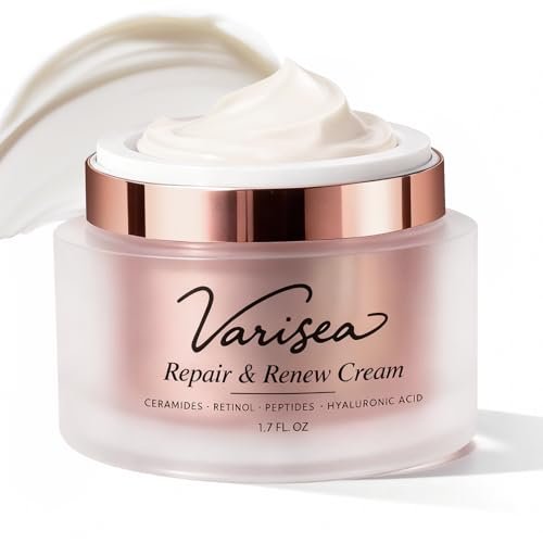 Varisea Anti-Aging Face Moisturizer with Retinol, Ceramides, Peptides & Hyaluronic Acid – Fragrance-Free Moisturizer for Face and Neck, 1.7 Fl Oz Avelisse