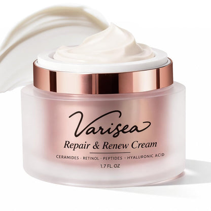 Varisea Anti-Aging Face Moisturizer with Retinol, Ceramides, Peptides & Hyaluronic Acid – Fragrance-Free Moisturizer for Face and Neck, 1.7 Fl Oz Avelisse