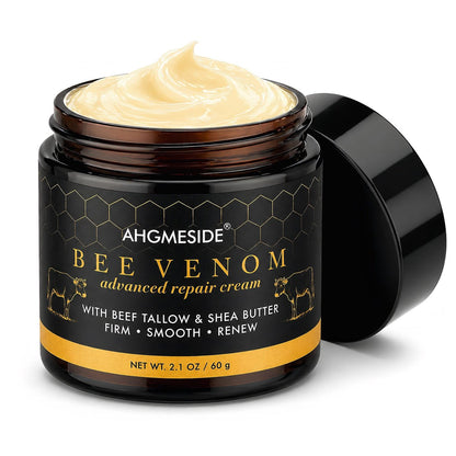 Bee Venom Cream – Natural Anti-Aging & Firming Moisturizer for Dry, Mature & Stressed Skin, 2.1 oz Avelisse