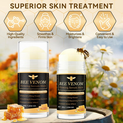 Bee Venom Firming Serum Stick - 2 Pack Anti Wrinkle Face Cream for Deep Wrinkle Repair, Firming, Hydrating and Lifting - Suitable for All Skin Types Avelisse