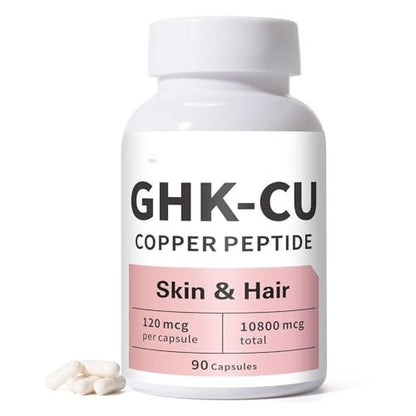 GHK-Cu Peptide Serum for Skin & Hair - Easy to Absorb, Anti-Aging & Hair Growth Support Avelisse