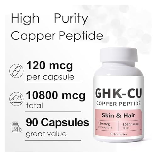 GHK-Cu Peptide Serum for Skin & Hair - Easy to Absorb, Anti-Aging & Hair Growth Support Avelisse