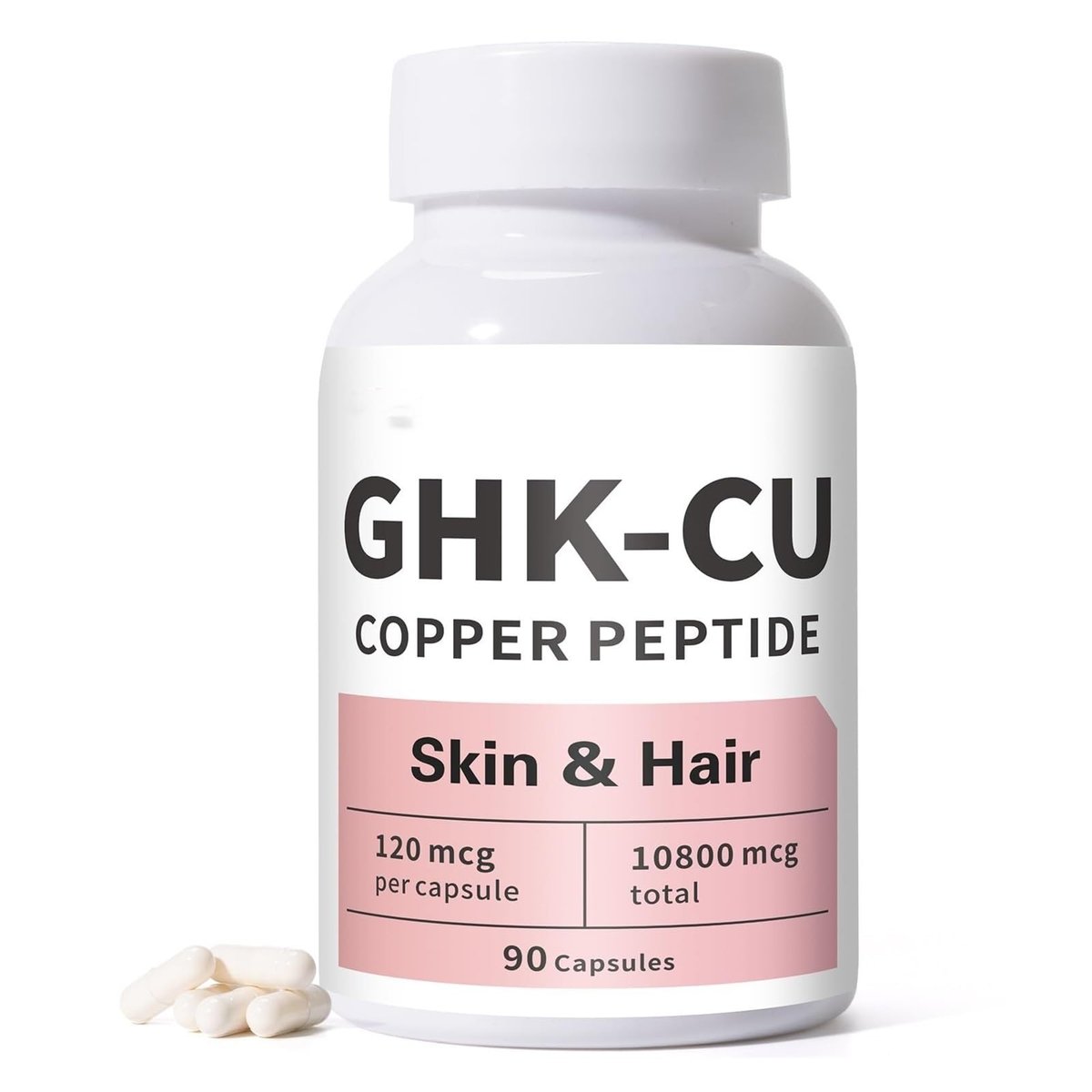 GHK-Cu Peptide Serum for Skin & Hair - Easy to Absorb, Anti-Aging & Hair Growth Support Avelisse