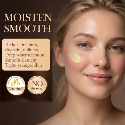 punkten Deep Collagen Vitamin C Capsules Cream – Long-Lasting Moisture, Reduce Wrinkles & Dullness (1.76 oz)