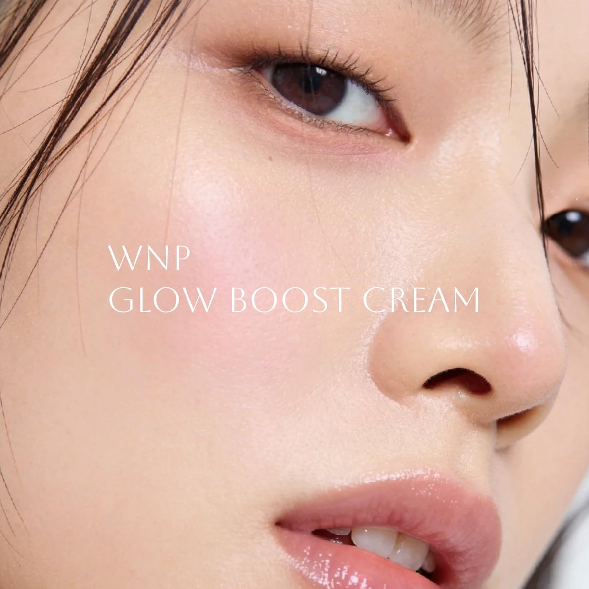WNP 99% Pure Rose PDRN Glo Boost Highlight Moisturizing Cream - Natural Glow Enhancer with Hyaluronic Acid, 2% Niacinamide, Peptides, Salmon DNA for Glass Skin (40ml / 1.35 oz) Avelisse