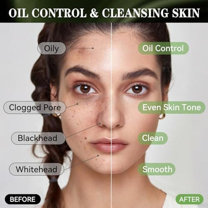 Charcoal Peel Off Face Mask for Blackhead Removal – Deep Pore Cleansing Mask with Brush & Extractor Tool, 3.53 oz Avelisse