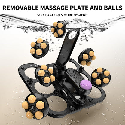 Omnqira Collapsible Foot Spa Bath with Heat and Massage – Motorized Shiatsu Foot Massager Tub for Plantar Fasciitis & Stress Relief, Temp Control, Bubbles, Remote, Pedicure Spa at Home (Grey) Avelisse