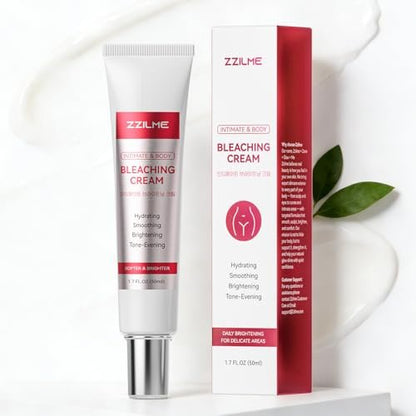 ZZILME Intimate Brightening Body Cream for Women – Niacinamide, Vitamin C & Aloe Moisturizer for Underarms, Bikini Line, Knees & Inner Thighs – 1.7 fl oz Avelisse