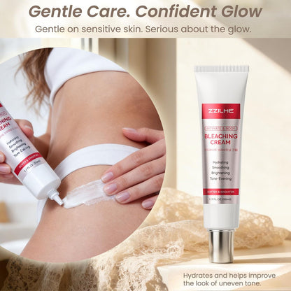 ZZILME Intimate Brightening Body Cream for Women – Niacinamide, Vitamin C & Aloe Moisturizer for Underarms, Bikini Line, Knees & Inner Thighs – 1.7 fl oz Avelisse