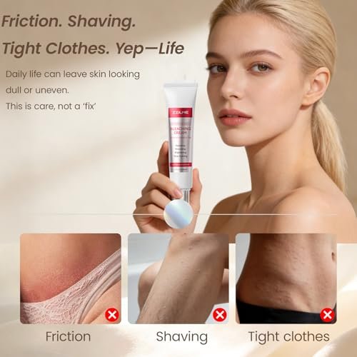 ZZILME Intimate Brightening Body Cream for Women – Niacinamide, Vitamin C & Aloe Moisturizer for Underarms, Bikini Line, Knees & Inner Thighs – 1.7 fl oz Avelisse