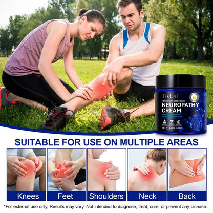 ZIXAOK Neuropathy Pain Relief Cream – Soothes Burning, Tingling & Nerve Discomfort in Feet, Hands, Legs, Fast-Absorbing Formula with Natural Ingredients, Deep Moisturizing for Men & Women