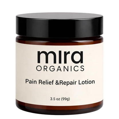 FIYY6VC Mira Relief Repair Lotion – Lightweight Body Lotion & Magnesium Cream, Gentle Soothing Hydrating Formula – Fast-Absorbing for All Skin Types (99mL / 3.5 fl oz) Avelisse