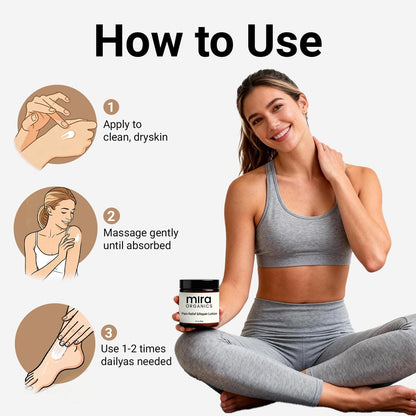 FIYY6VC Mira Relief Repair Lotion – Lightweight Body Lotion & Magnesium Cream, Gentle Soothing Hydrating Formula – Fast-Absorbing for All Skin Types (99mL / 3.5 fl oz) Avelisse