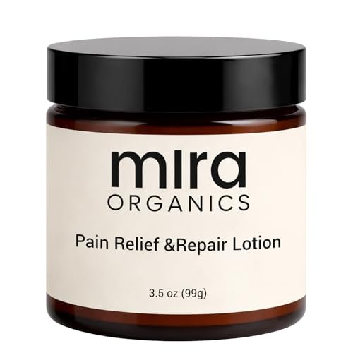 FIYY6VC Mira Relief Repair Lotion – Lightweight Body Lotion & Magnesium Cream, Gentle Soothing Hydrating Formula – Fast-Absorbing for All Skin Types (99mL / 3.5 fl oz) Avelisse