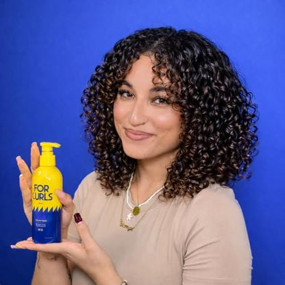 FOR CURLS Curl Cream for Curly & Wavy Hair - 8.4 oz - Anti-Frizz, Lightweight, Non-Crunchy - Sulfate & Paraben Free - Type 2-3 Hair Avelisse