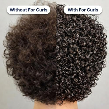 FOR CURLS Curl Cream for Curly & Wavy Hair - 8.4 oz - Anti-Frizz, Lightweight, Non-Crunchy - Sulfate & Paraben Free - Type 2-3 Hair Avelisse
