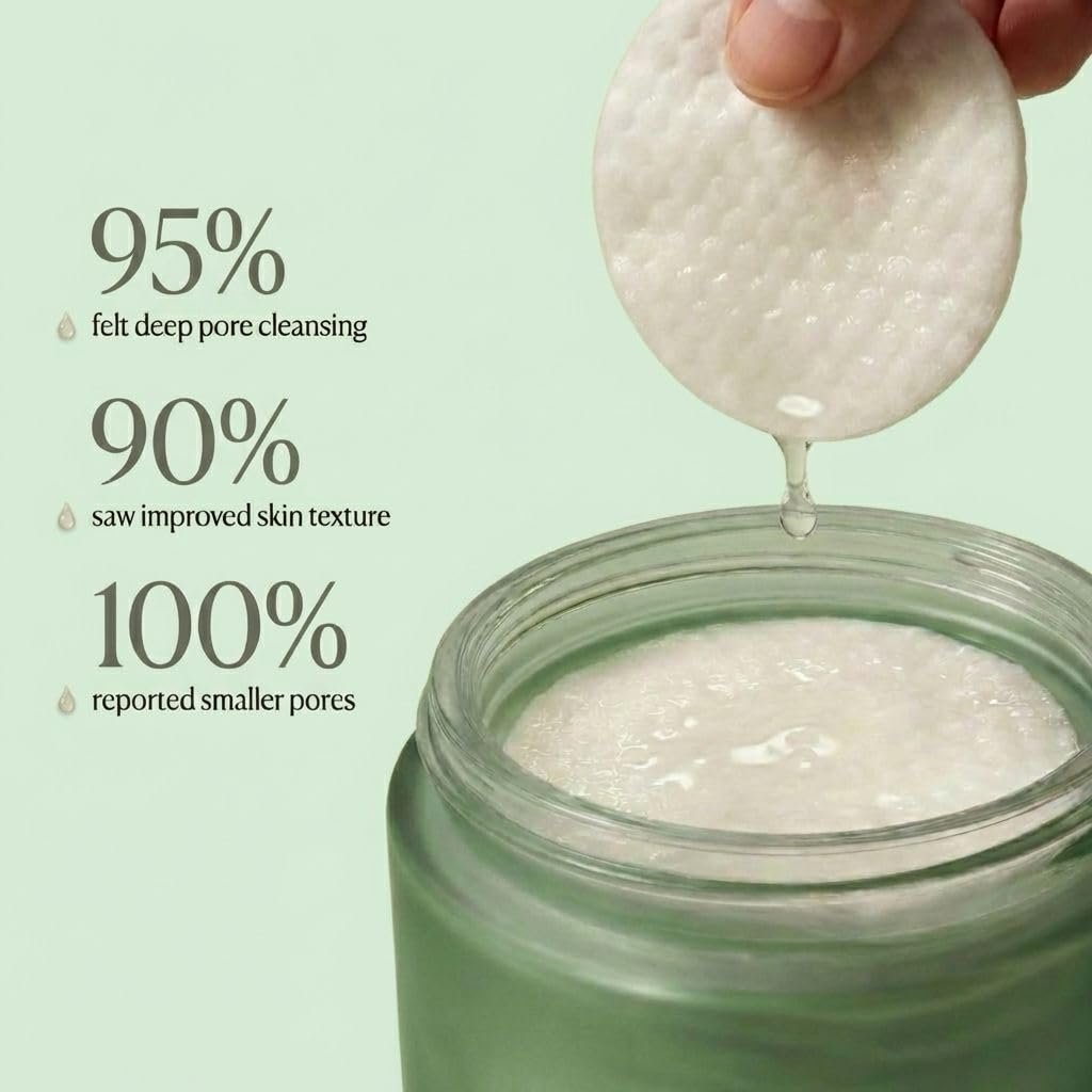 QUIA Toner Pads – AHA/BHA Dual-Action Exfoliate and Hydrate All in One – Soothing Formula for Sensitive Skin – Reduces Blackheads and Blemishes – 70 Gentle Textured Pads – Korean Skincare Avelisse