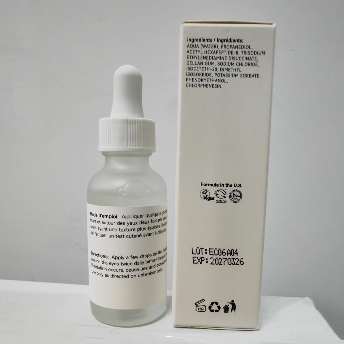 Argireline Solution 10% Serum for Face – Anti-Aging Facial Serum to Improve Sagging and Fine Lines, Skin Firming, Hydrating & Boosts Elasticity, For Women & Men, All Skin Types, 30ml - görsel 17