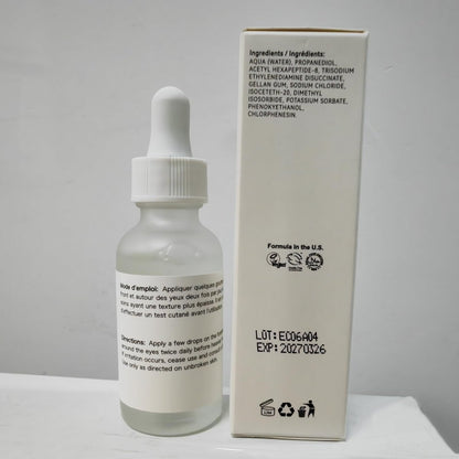 Argireline Solution 10% Serum for Face – Anti-Aging Facial Serum to Improve Sagging and Fine Lines, Skin Firming, Hydrating & Boosts Elasticity, For Women & Men, All Skin Types, 30ml