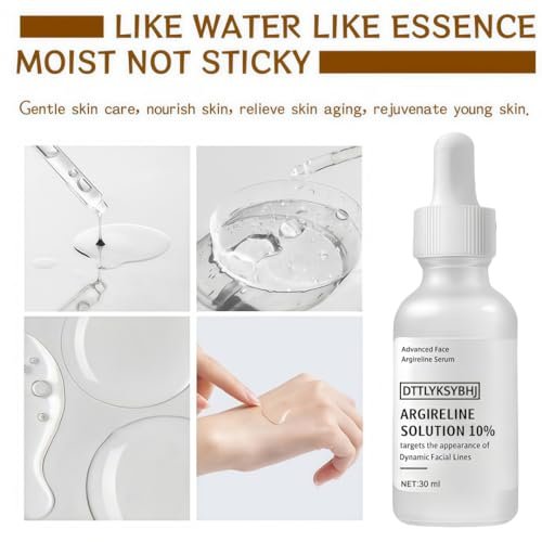 Argireline Solution 10% Serum for Face – Anti-Aging Facial Serum to Improve Sagging and Fine Lines, Skin Firming, Hydrating & Boosts Elasticity, For Women & Men, All Skin Types, 30ml - görsel 16