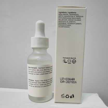 Argireline Solution 10% Serum for Face – Anti-Aging Facial Serum to Improve Sagging and Fine Lines, Skin Firming, Hydrating & Boosts Elasticity, For Women & Men, All Skin Types, 30ml