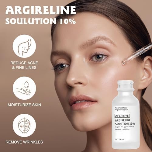 Argireline Solution 10% Serum for Face – Anti-Aging Facial Serum to Improve Sagging and Fine Lines, Skin Firming, Hydrating & Boosts Elasticity, For Women & Men, All Skin Types, 30ml - görsel 10