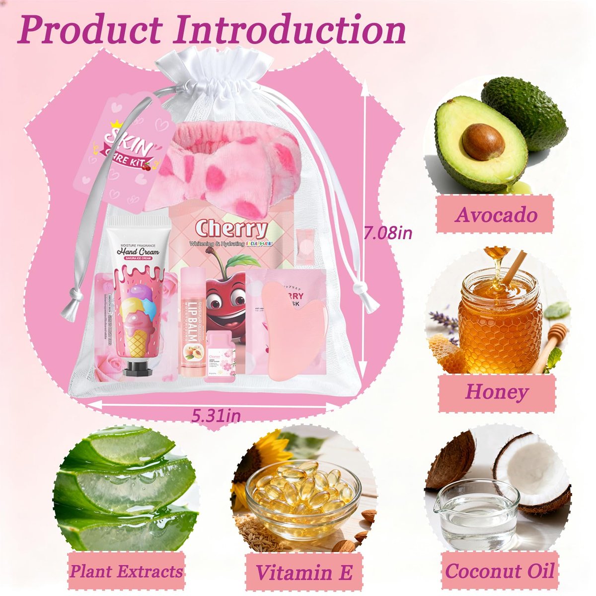 72-Piece Spa Party Supplies for Girls | DIY Face Masks, Lip Balm, Under Eye Patches, Bath Bombs & Headband | Sleepover Birthday Kit for Women Avelisse
