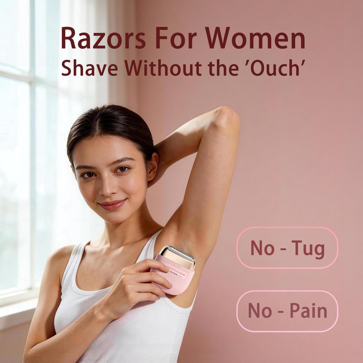 Electric Razors for Women – Cordless Rechargeable Foil Shaver & Precision Body Trimmer for Bikini Line, Face, Underarms, Legs, Arms, Lips – Travel-Friendly & Home Compatible Avelisse