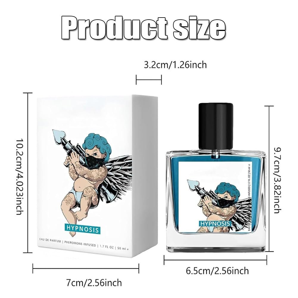 Vingtank Hypnosis 3.0 Pheromone Cologne for Men - Long Lasting Scent, Enhance Attraction & Boost Confidence (1.7 Fl Oz) Avelisse