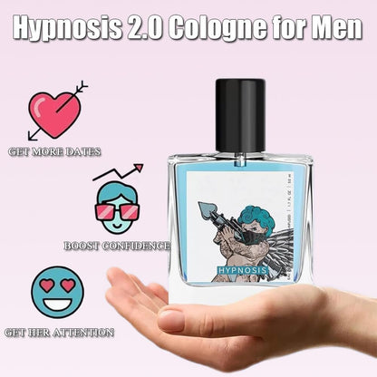 Vingtank Hypnosis 3.0 Pheromone Cologne for Men - Long Lasting Scent, Enhance Attraction & Boost Confidence (1.7 Fl Oz) Avelisse