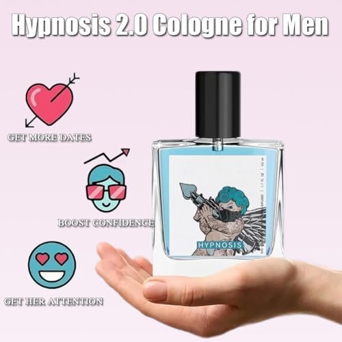 Vingtank Hypnosis 3.0 Pheromone Cologne for Men - Long Lasting Scent, Enhance Attraction & Boost Confidence (1.7 Fl Oz) Avelisse