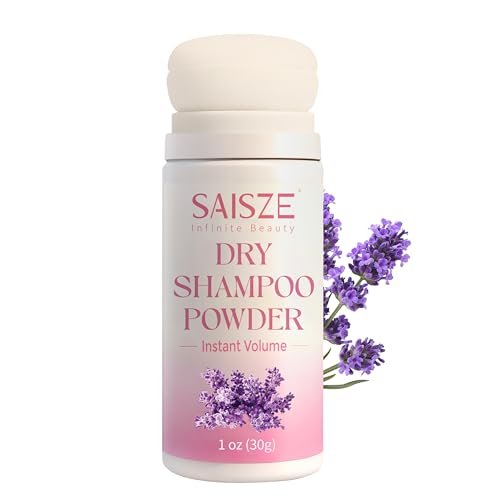SAISZE Dry Shampoo Powder for Women - Non-Aerosol Oil Absorbing & Volumizing Powder for Light Hair Colors, Travel Size (1.05 Oz) - görsel 2