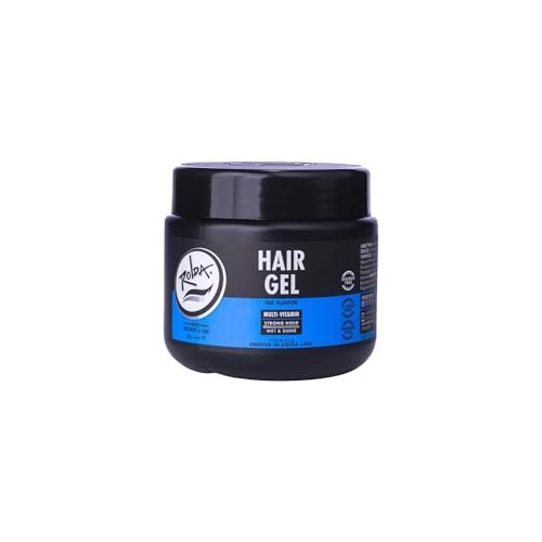 Rolda Multi Vitamin Hair Gel for Men - Medium Hold Styling Gel with Aloe Vera & Pro-Vitamin B5 - Wet Look Finish, Alcohol & Paraben Free (8.81 oz) - görsel 2