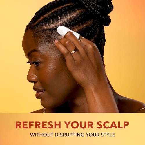 Creme of Nature Argan Oil from Morocco Scalp Relief Wipes - Moisturizing Cleanser for Dry, Irritated Scalp, Braids & Locs Care, 20 Count - görsel 10