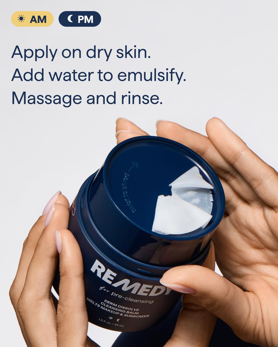 Derm Dissolve Cleansing Balm – Pre-Cleansing Remedy Melts Makeup & Sunscreen, Fragrance Free with Ceramides, Safflower Lipids & Centella, by Dermatologist Dr. Shah, 1.5 Fl Oz - görsel 13