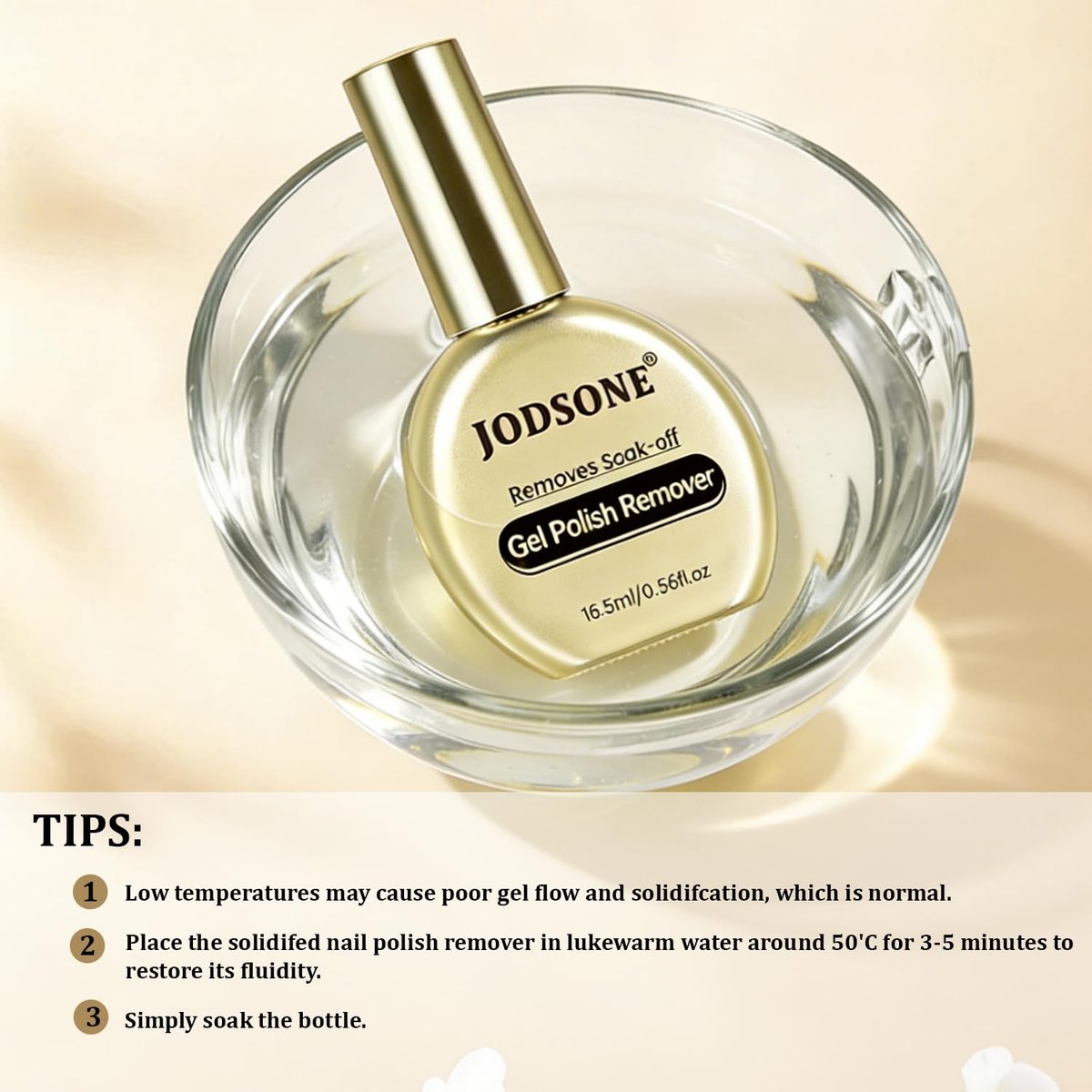 JODSONE 16.5ml 2Pcs Gel Nail Polish Remover – No Soaking or Wrapping, Easy & Quick Removal at Home - görsel 11