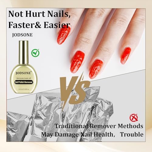 JODSONE 16.5ml 2Pcs Gel Nail Polish Remover – No Soaking or Wrapping, Easy & Quick Removal at Home - görsel 8