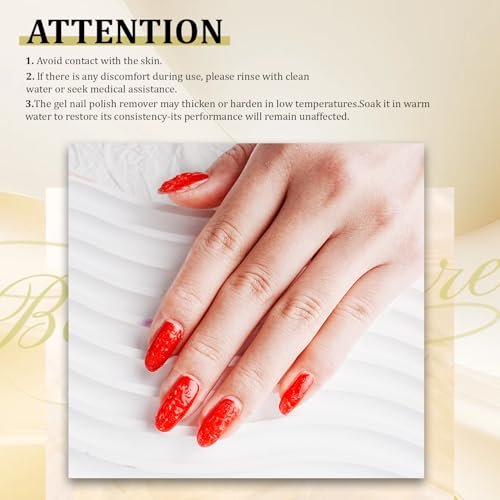 JODSONE 16.5ml 2Pcs Gel Nail Polish Remover – No Soaking or Wrapping, Easy & Quick Removal at Home - görsel 4