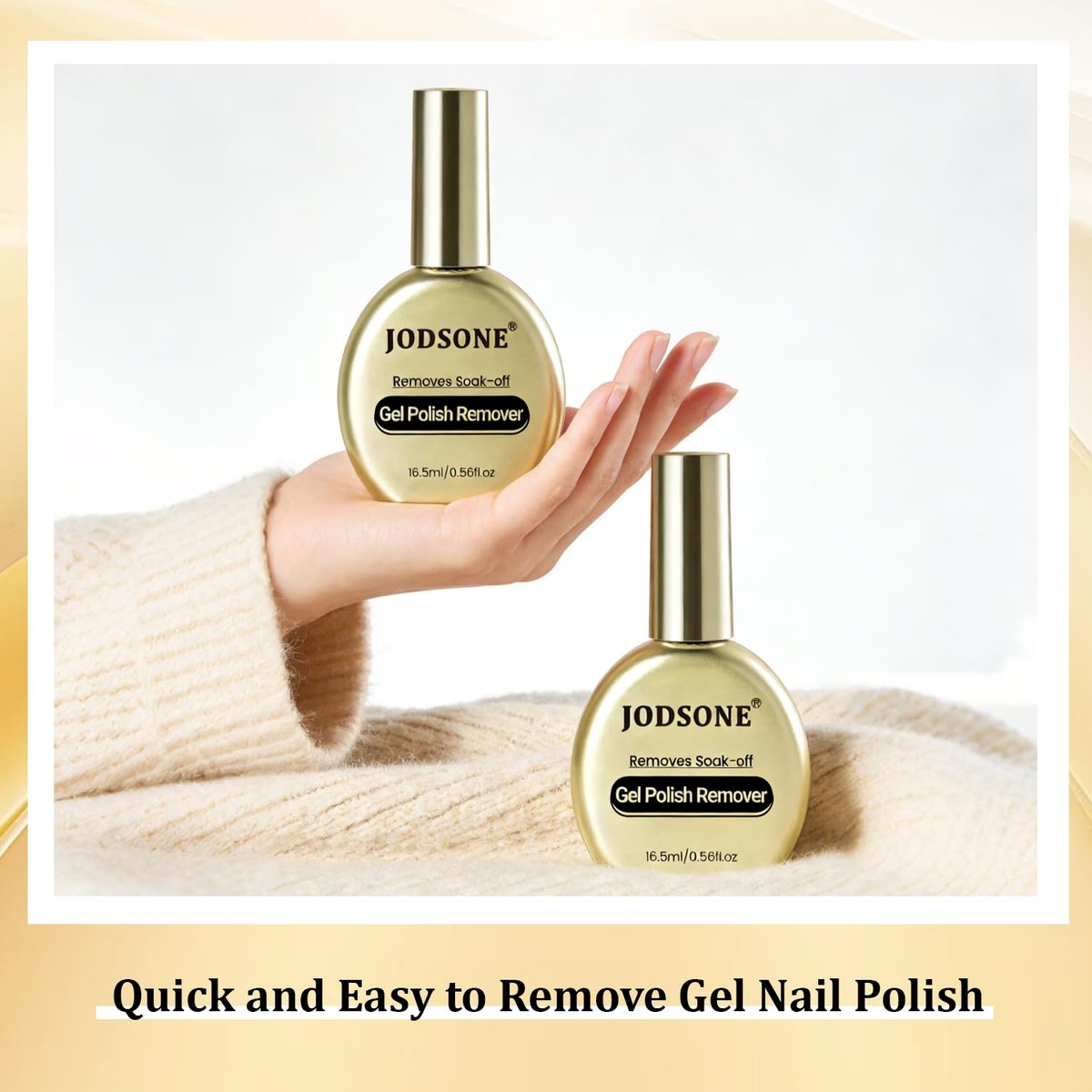 JODSONE 16.5ml 2Pcs Gel Nail Polish Remover – No Soaking or Wrapping, Easy & Quick Removal at Home - görsel 15