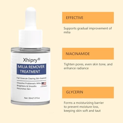 Milia Remover for Face - Milia Bump Remover Under Eye, Spot Treatment Serum with Salicylic Acid, Milia Acne Cream 30ml Avelisse