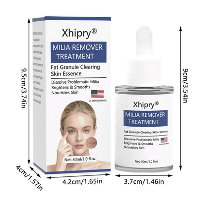Milia Remover for Face - Milia Bump Remover Under Eye, Spot Treatment Serum with Salicylic Acid, Milia Acne Cream 30ml Avelisse